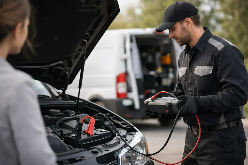 Mobile Jump Start Service When Your Car Won't Start