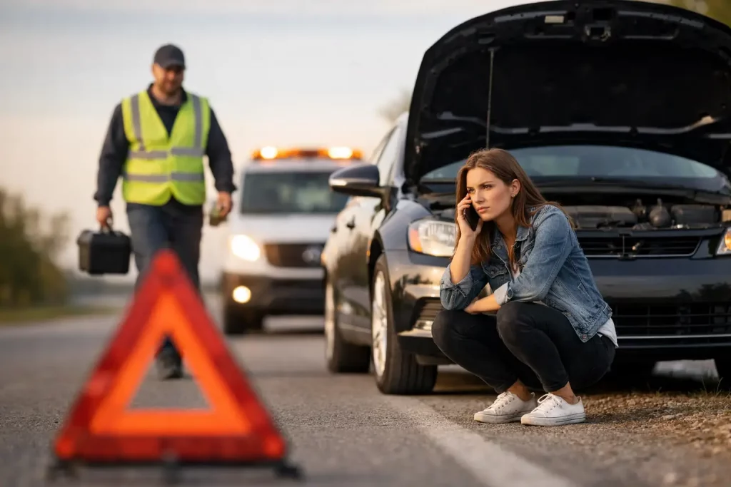 Roadside Assistance When Your Car Lets You Down